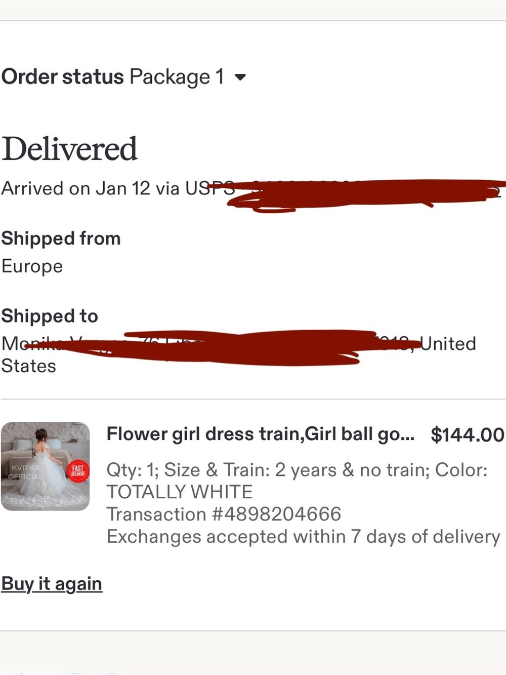 Flower Girl Dress - Picture 12 of 12